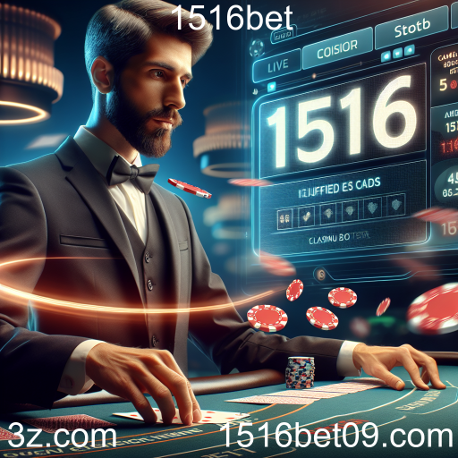 A Experiência de Cassino ao Vivo no 1516bet